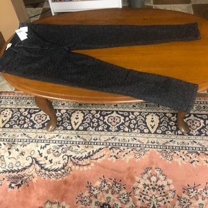 NWT Abercrombie & Fitch jeans with leopard print detail